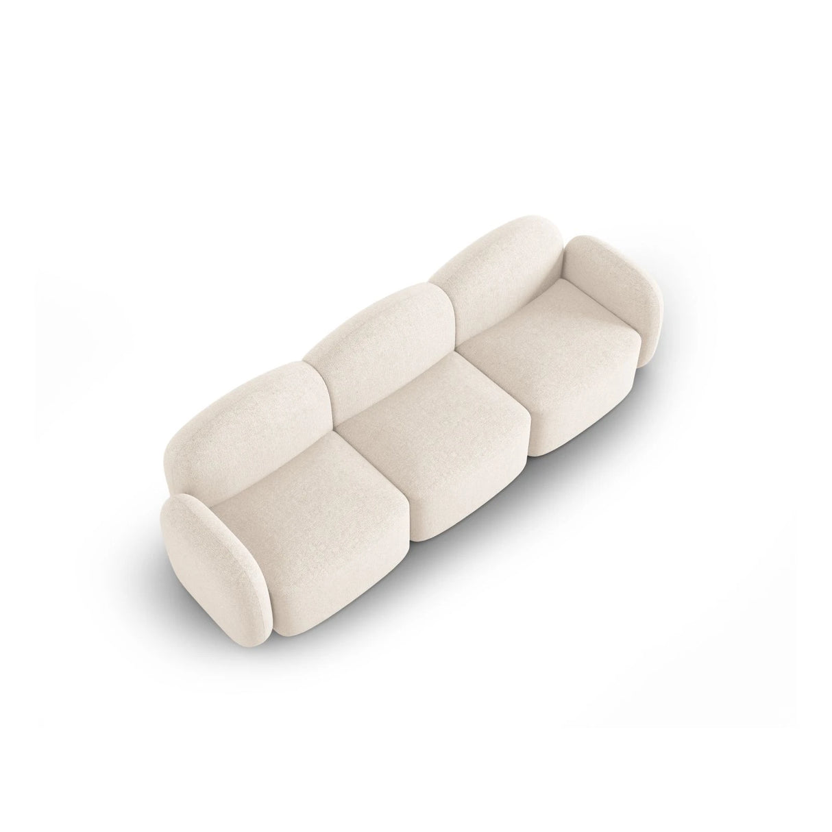 Blair 3-Sitzer Sofa mit Bezug aus Samt oder Chenille, 274x95 cm – Bild 6