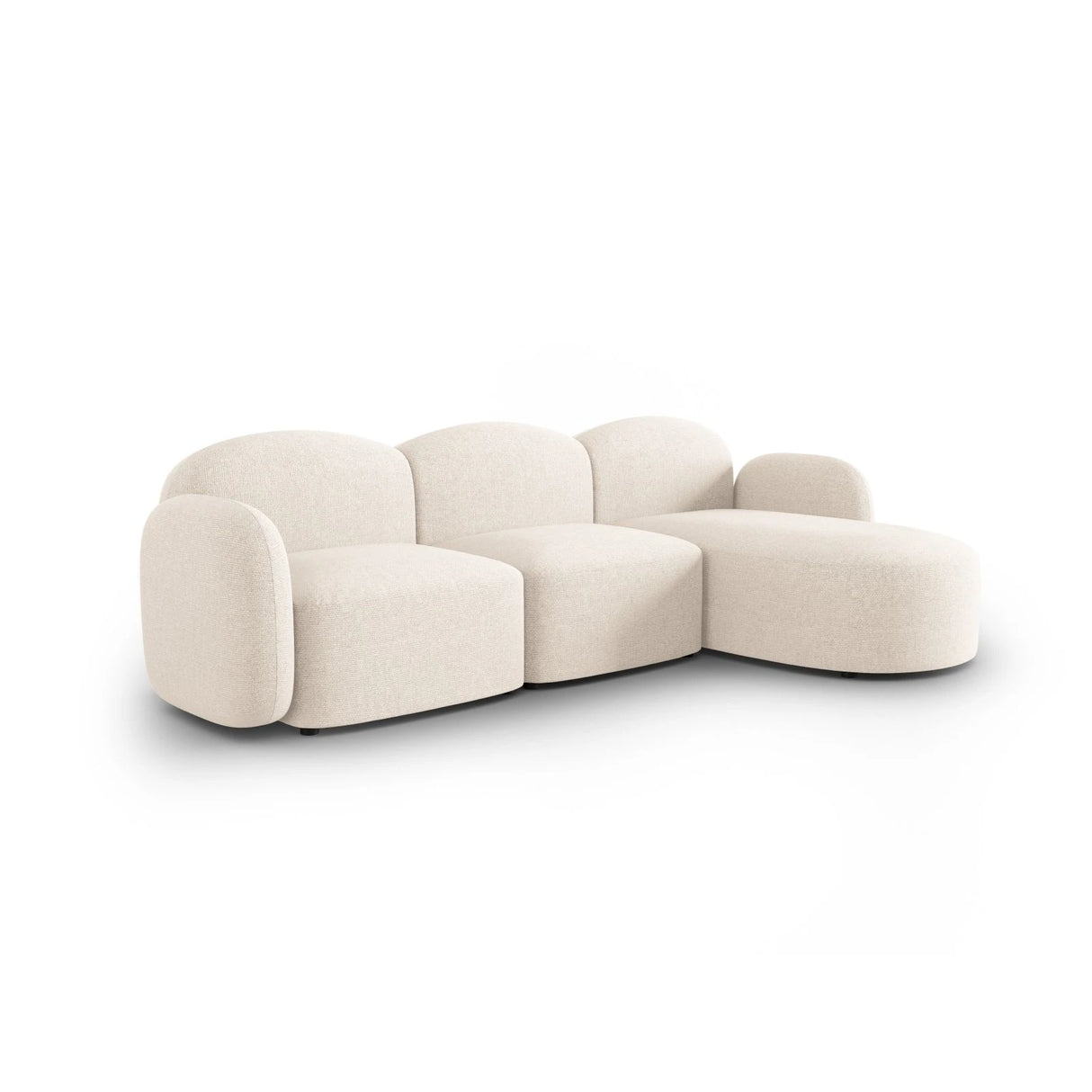 Blair 4-Sitzer Ecksofa Rechts, mit Bezug aus Samt oder Chenille, 274x167 cm – Bild 4