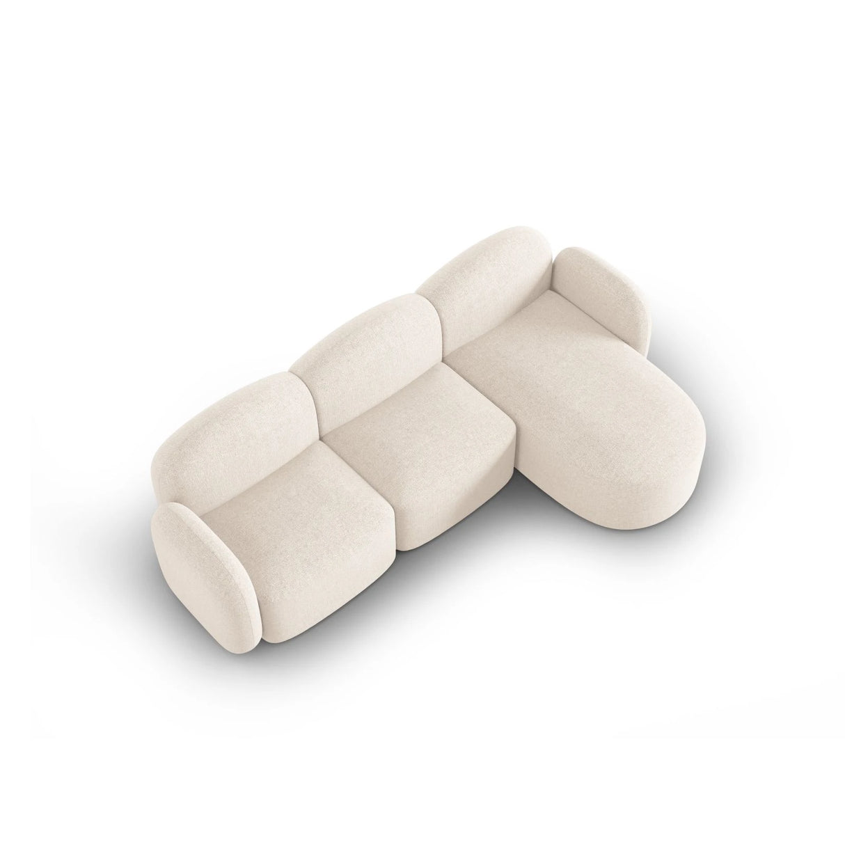 Blair 4-Sitzer Ecksofa Rechts, mit Bezug aus Samt oder Chenille, 274x167 cm – Bild 6