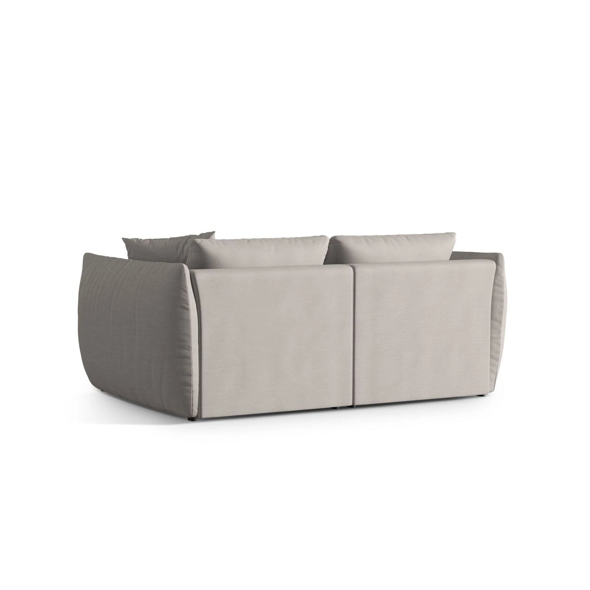 Chris 4-Sitzer Sofa in Leinenoptik aus Strukturierter Stoff (LIN04) in Natural, 260x100 cm – Bild 4