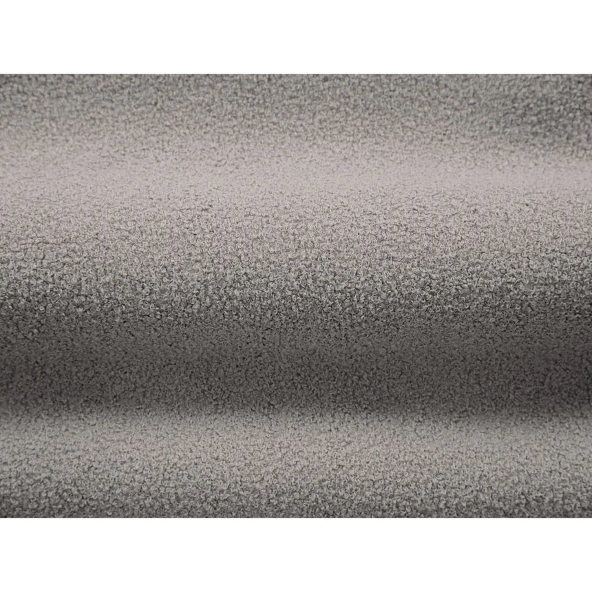 Chuck Sessel, drehbar, mit Bezug aus Boucle (NoN83) in Hellgrau, 78x77 cm – Bild 6