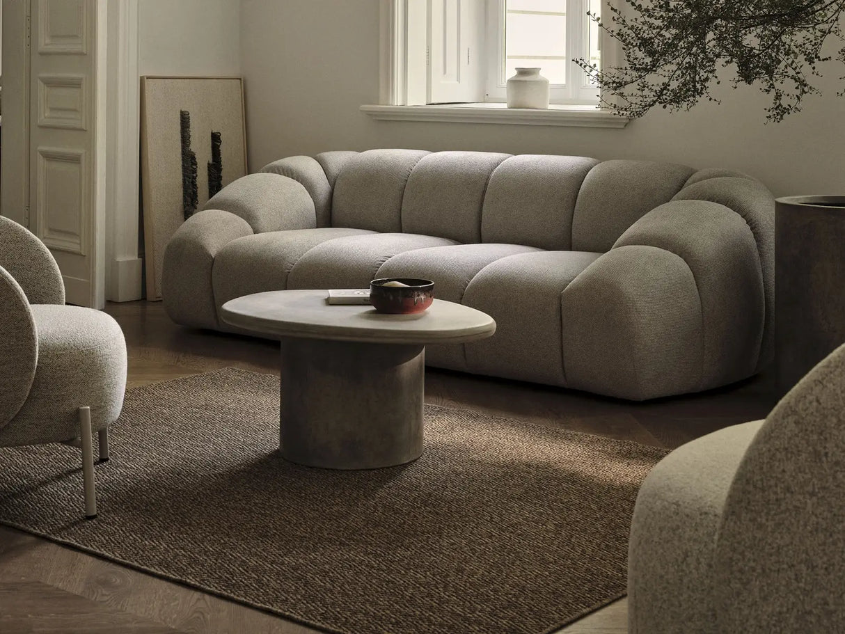 Daria Couchtisch aus Beton, 85x61x40 cm – Bild 3