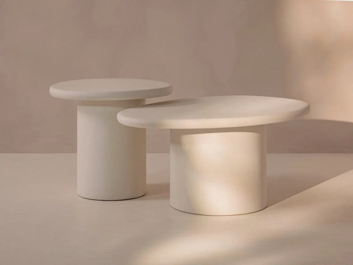 Daria Couchtisch aus Beton, 85x61x40 cm – Bild 2