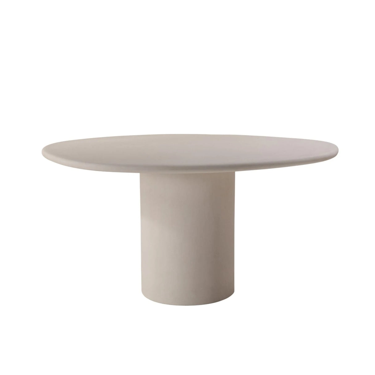 Daria Esstisch aus Beton, 150x120x75 cm – Bild 1