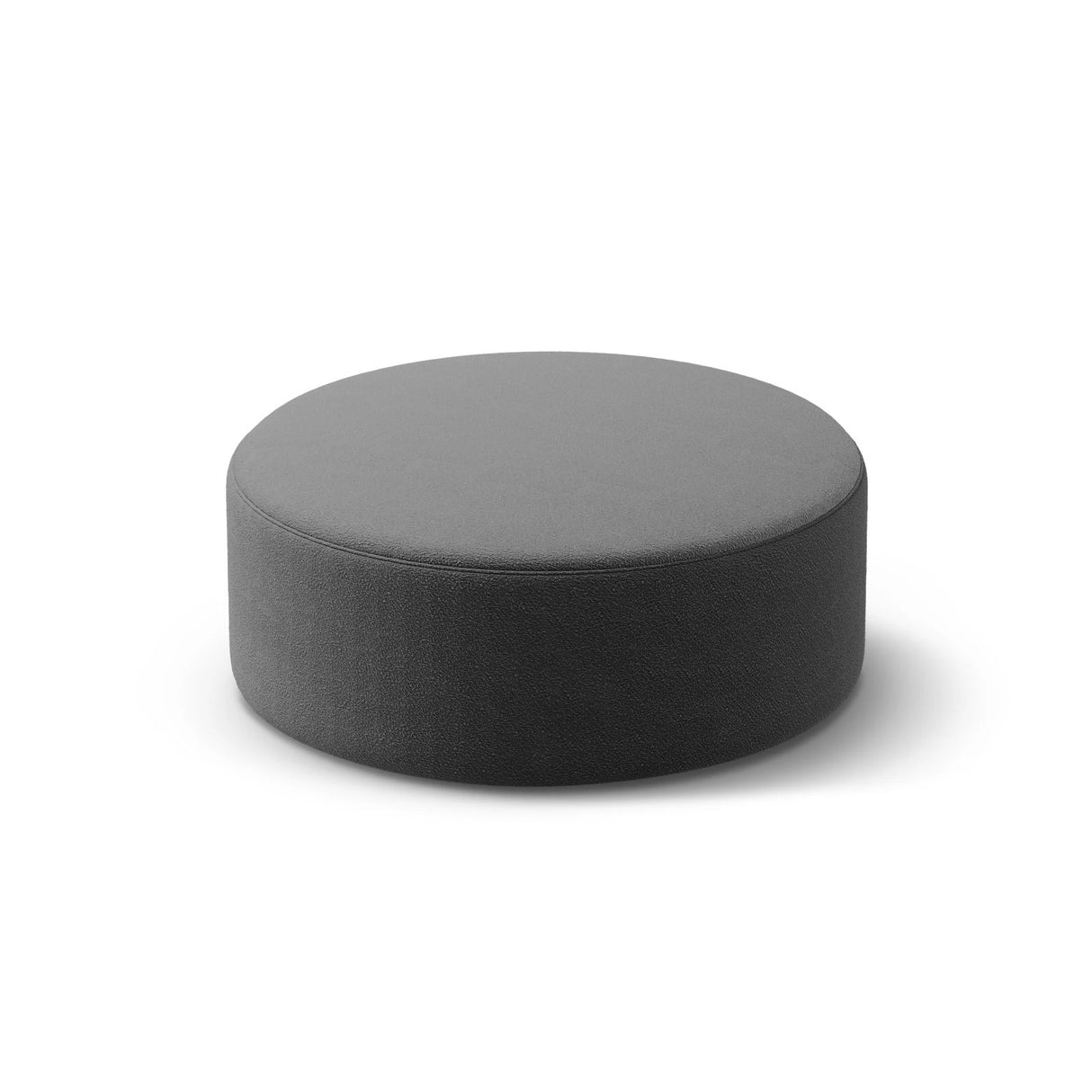 Dia Pouf aus Boucle (Baloo 2083) in Dunkelgrau, 90x90 cm – Bild 2