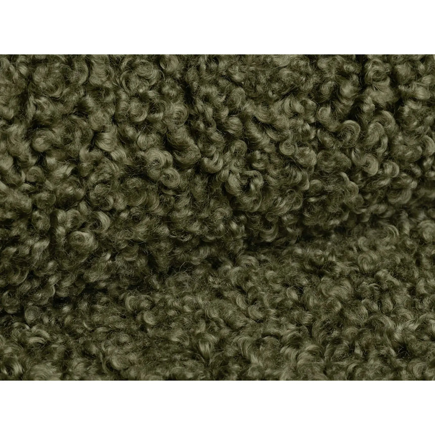 Dia Pouf aus Boucle (Rolf 14) in Grün, 90x90 cm – Bild 3
