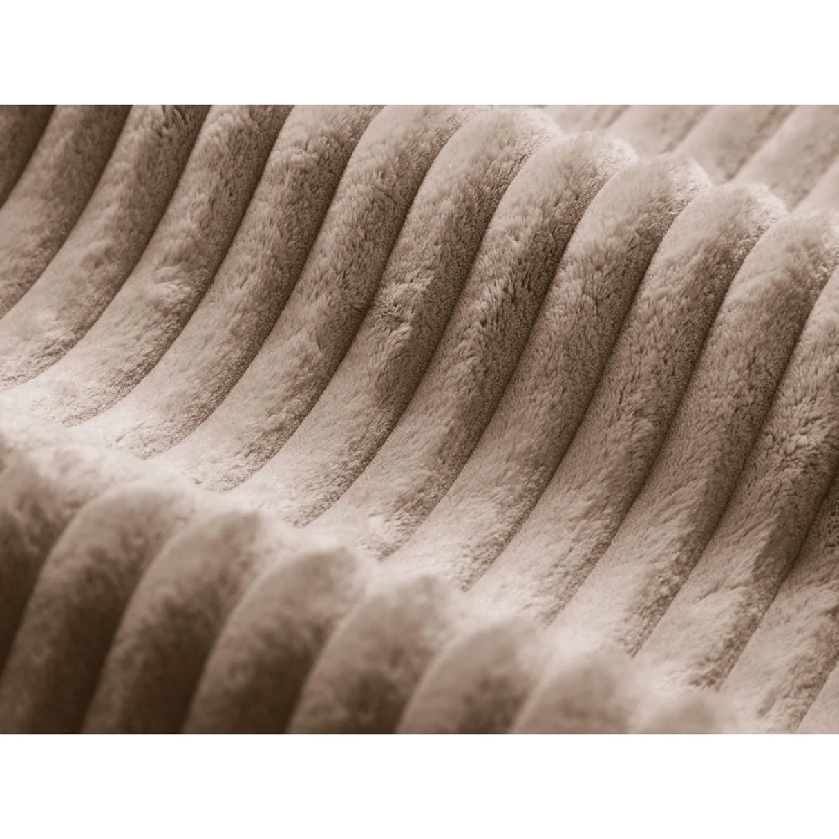 Dia Pouf aus Cord (Tilia 17) in Acorn, 40x40 cm – Bild 3