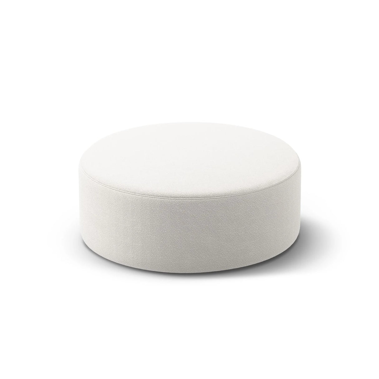 Dia Pouf aus Samt, Cord oder Boucle, 90x90 cm – Bild 2