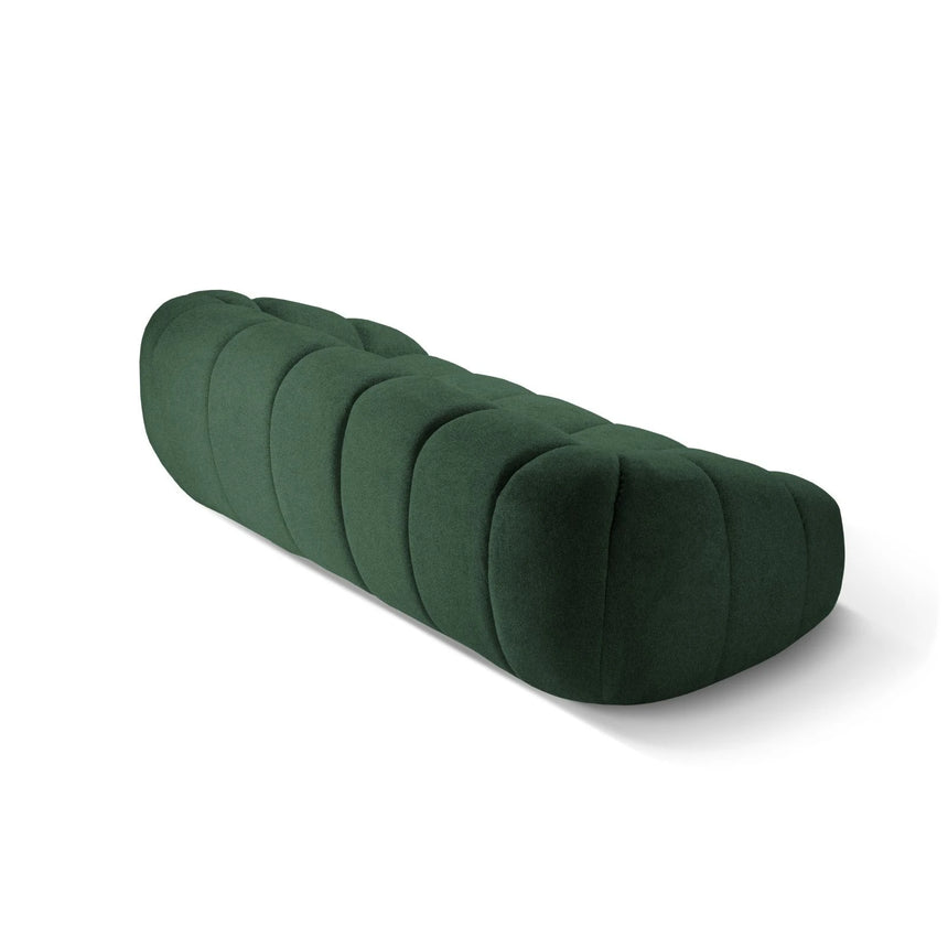 Diana 4-Sitzer Sofa mit Bezug aus Strukturierter Stoff (Bub12) in Grün, 294x114 cm – Bild 5
