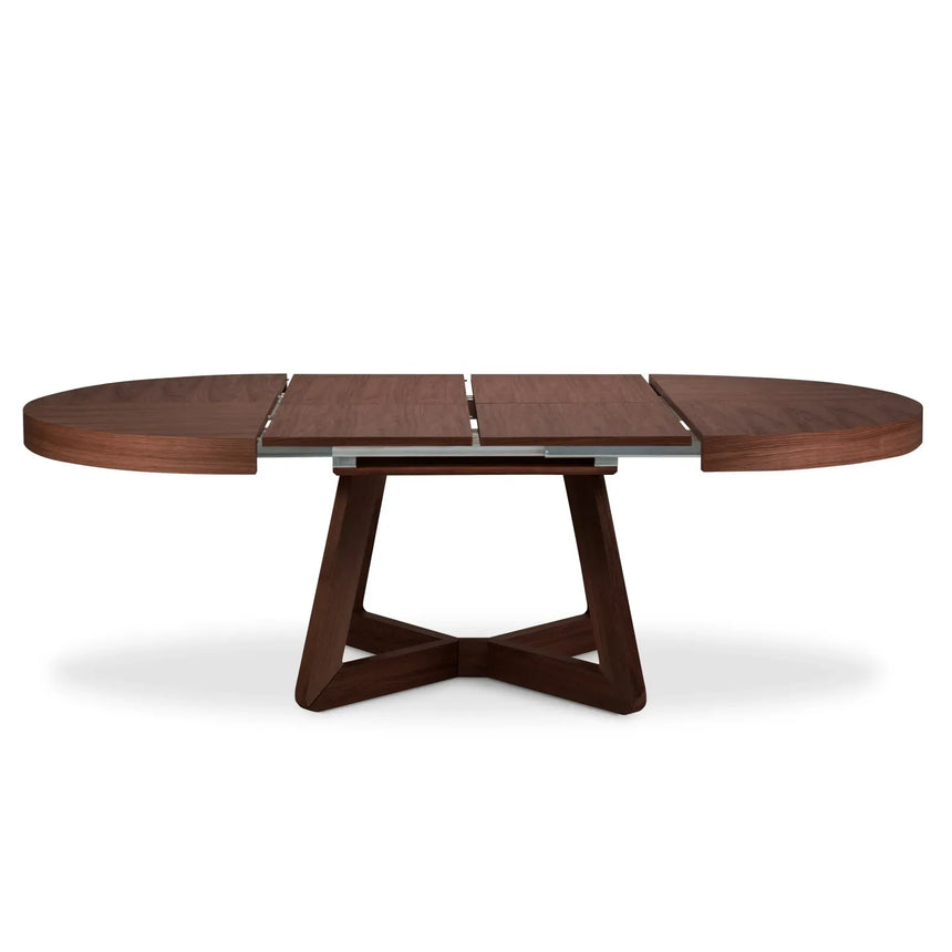 Dustin ausziehbarer Tisch Platte aus Eichenfurnier und Beine aus Eiche, 130-230 cm - ZEN ZONE Furniture