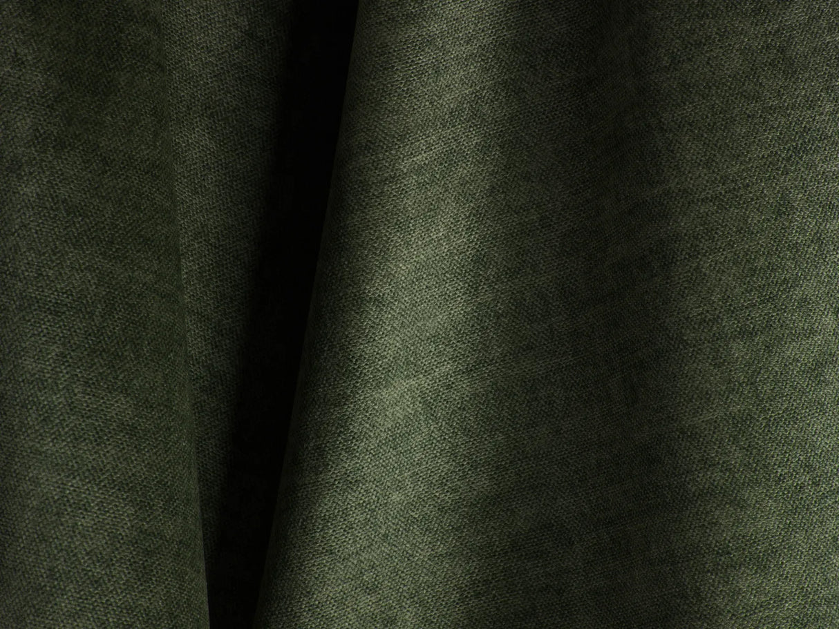 Ella 4-Sitzer Ecksofa Links mit Schlaffunktion und Bettkasten mit Bezug aus Samt (Vog11) in Grün, 271x174 cm – Bild 6