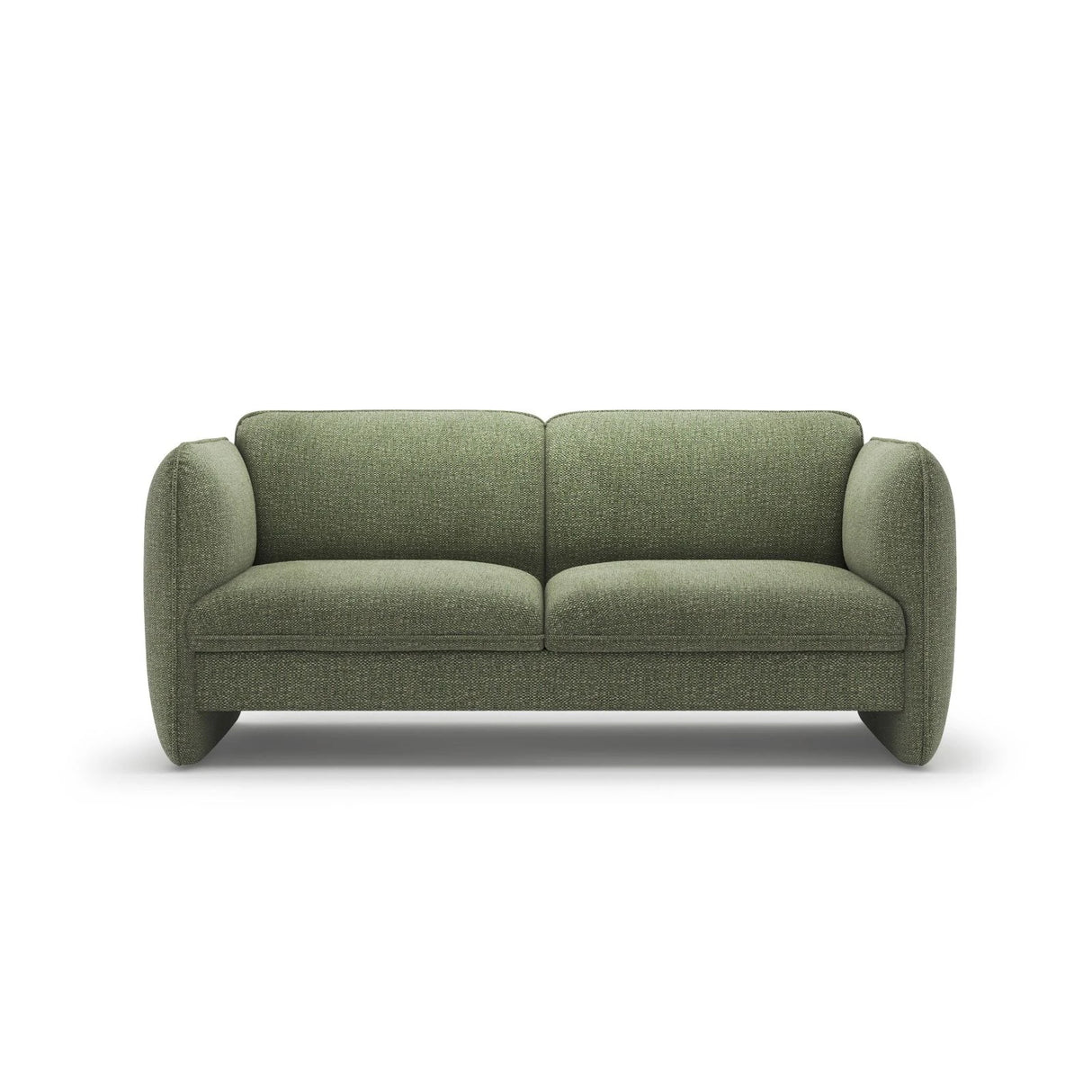 Georgia 2-Sitzer Sofa aus Chenille (SILENCIO 34) in Grün, 168x90 cm – Bild 1