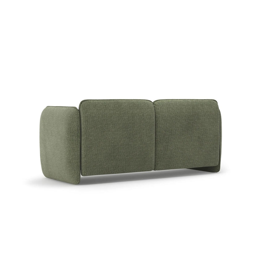 Georgia 2-Sitzer Sofa aus Chenille (SILENCIO 34) in Grün, 168x90 cm – Bild 3