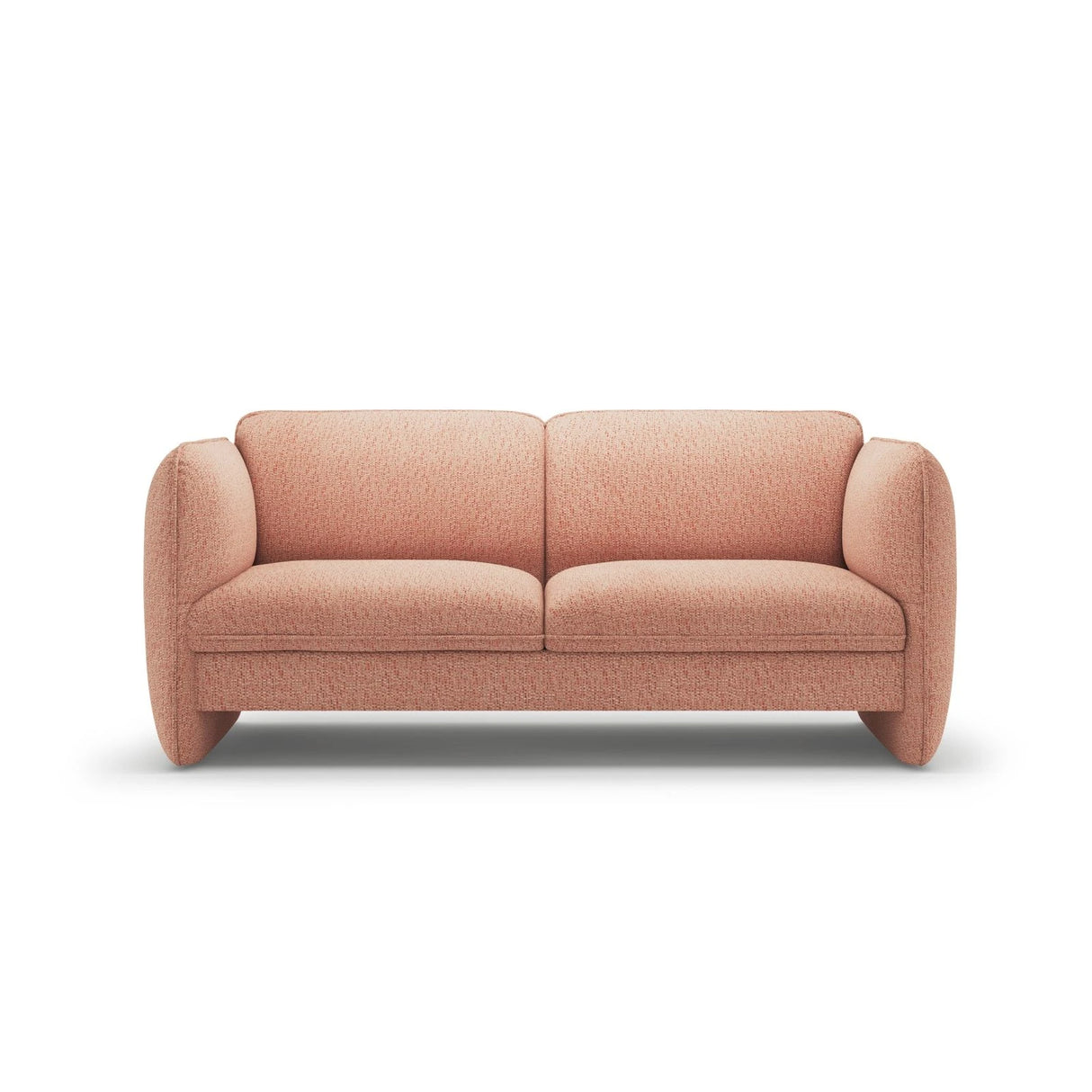 Georgia 2-Sitzer Sofa aus Chenille (SILENCIO 60) in Rosa, 168x90 cm – Bild 1