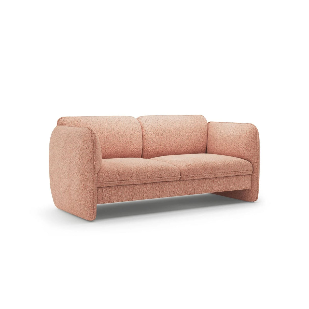 Georgia 2-Sitzer Sofa aus Chenille (SILENCIO 60) in Rosa, 168x90 cm – Bild 2