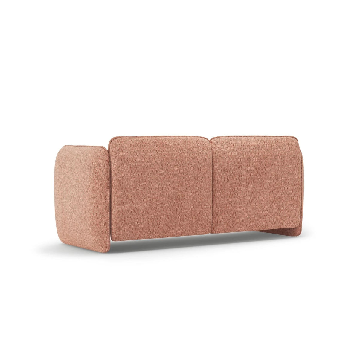 Georgia 2-Sitzer Sofa aus Chenille (SILENCIO 60) in Rosa, 168x90 cm – Bild 3