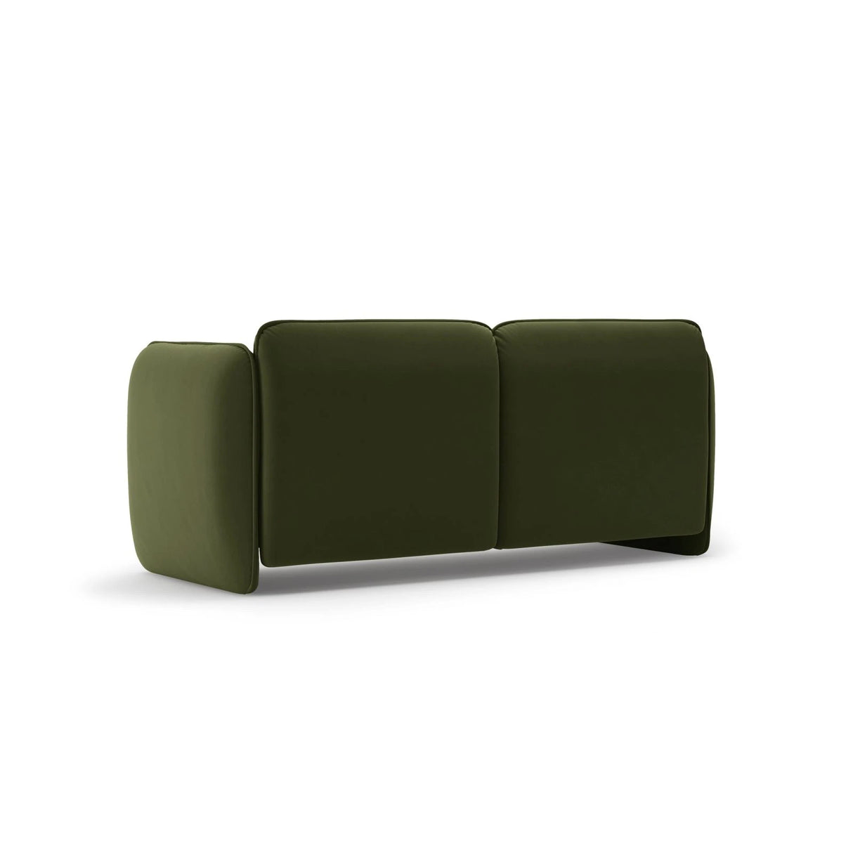 Georgia 2-Sitzer Sofa aus Samt (Magic Velvet 2295) in Armeegrün, 168x90 cm – Bild 3