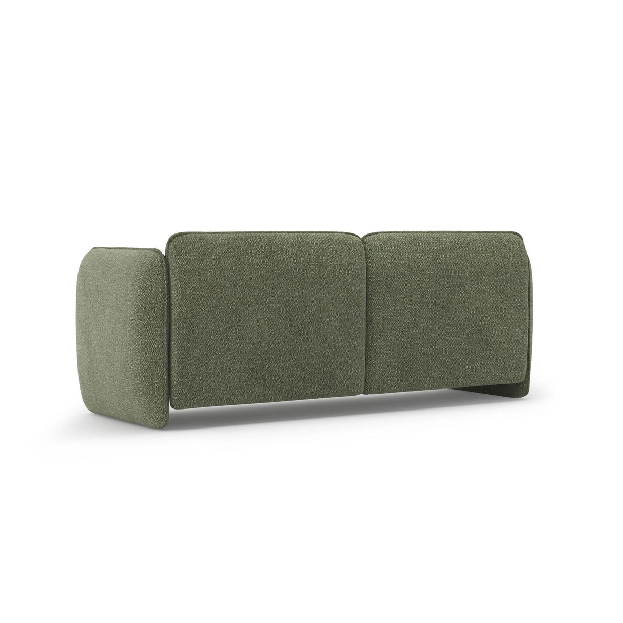 Georgia 3-Sitzer Sofa aus Chenille (SILENCIO 34) in Grün, 204x90 cm – Bild 3