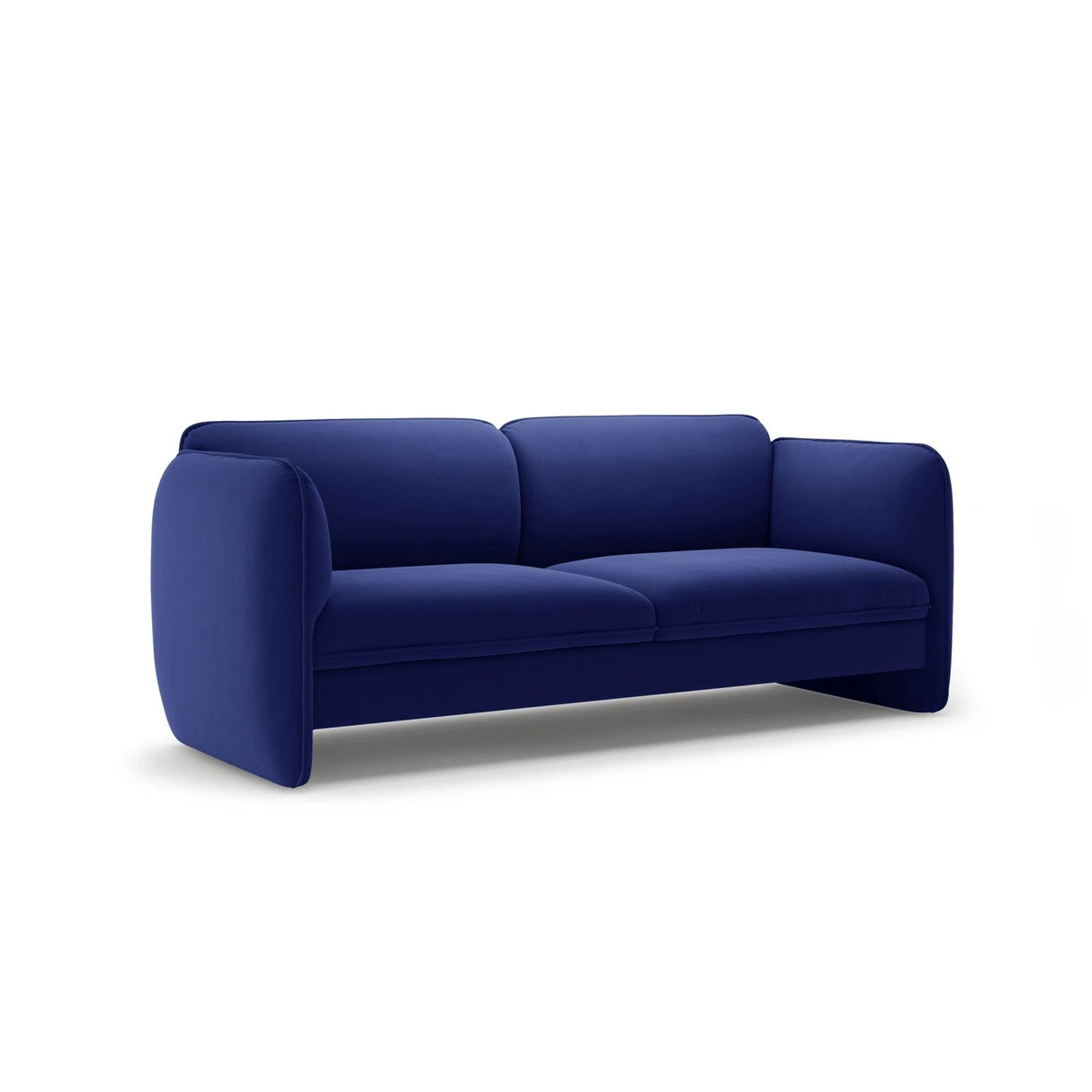 Georgia 3-Sitzer Sofa aus Samt oder Chenille, 204x90 cm – Bild 2