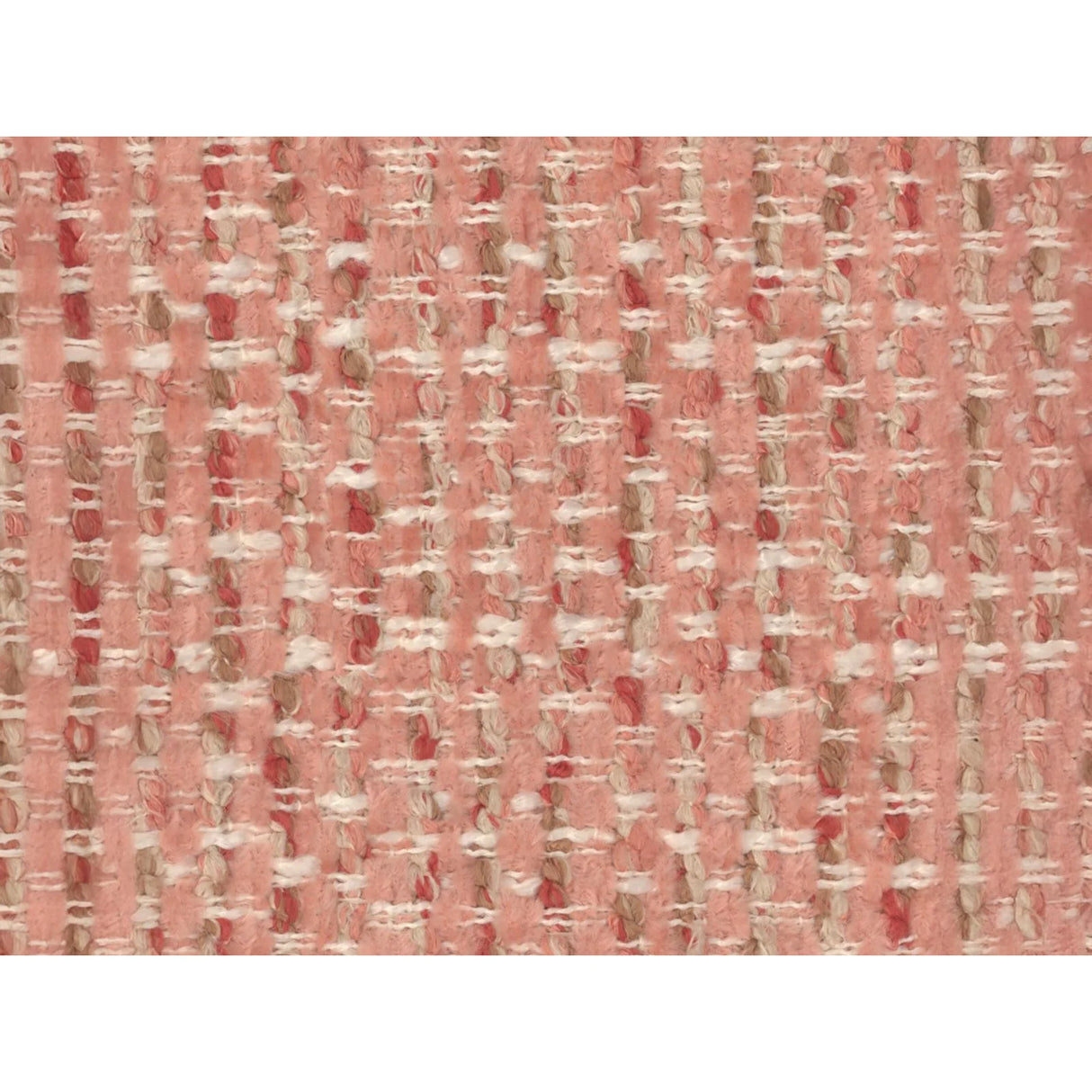 Georgia Pouf aus Chenille (SILENCIO 60) in Rosa, 115x70 cm – Bild 3