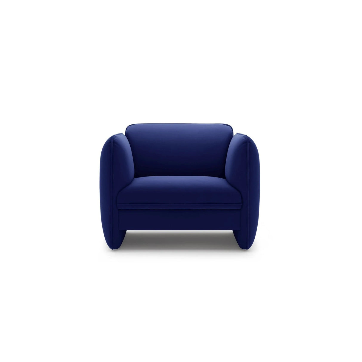 Georgia Sessel aus Samt oder Chenille, 105x90 cm – Bild 1