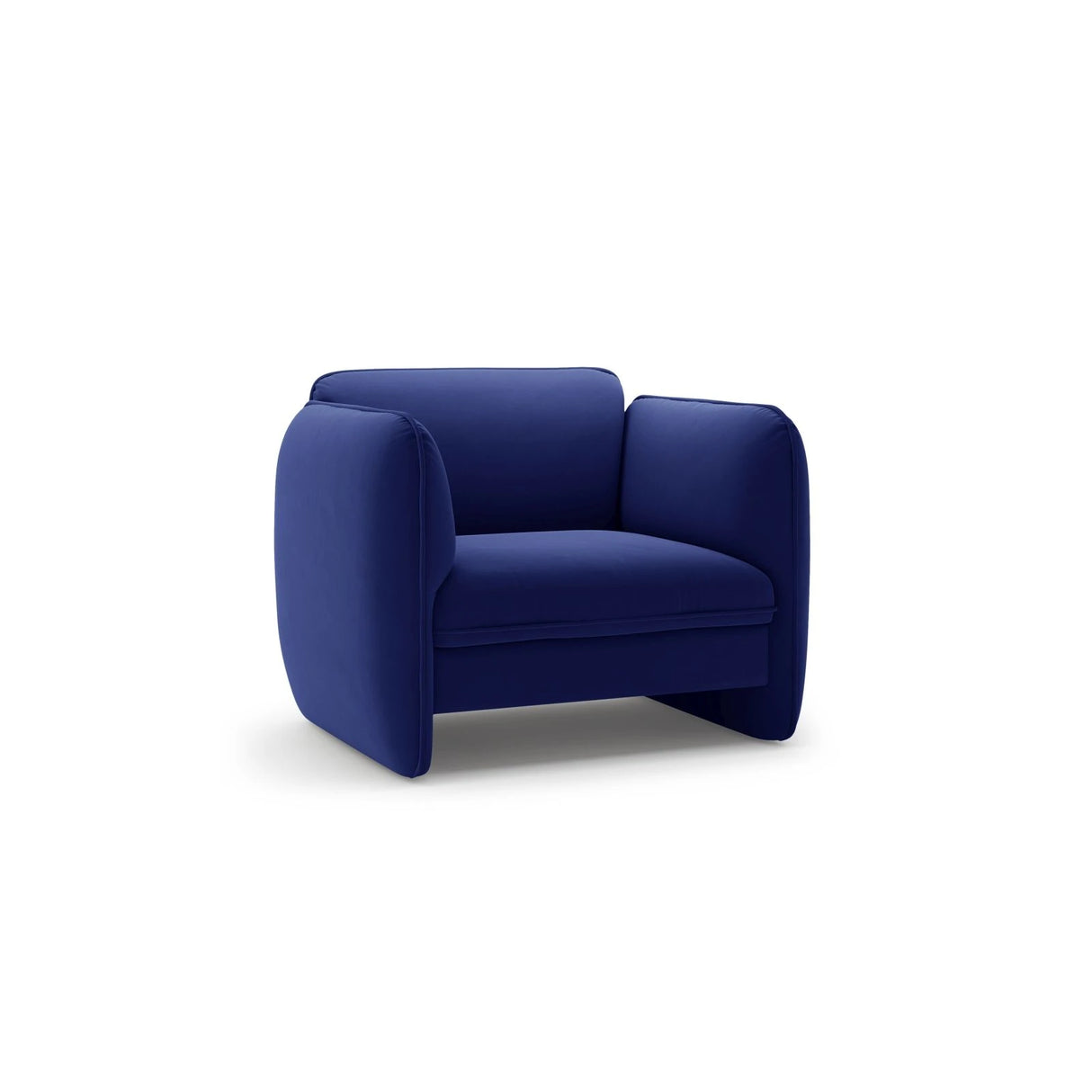 Georgia Sessel aus Samt oder Chenille, 105x90 cm – Bild 2