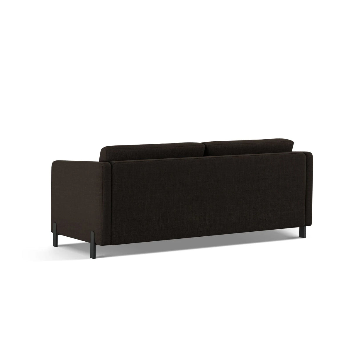 Gloria 2-Sitzer Sofa, ausklappbar, mit Schlaffunktion, mit Bezug aus Strukturierter Stoff (Bjo16) in Dunkelgrau, 182x102 cm – Bild 5