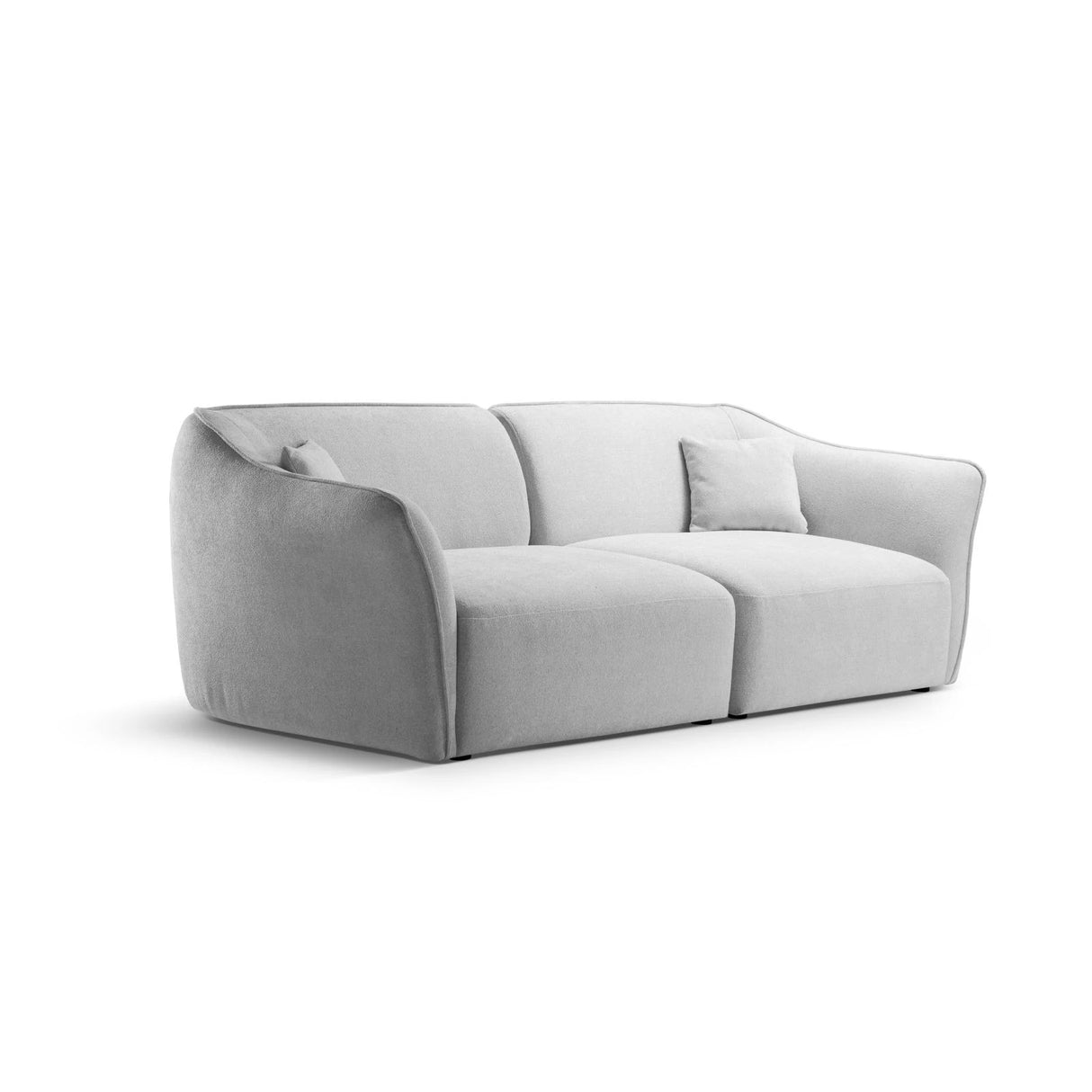 Hailey 3-Sitzer Sofa aus Boucle, 206x102 cm – Bild 3