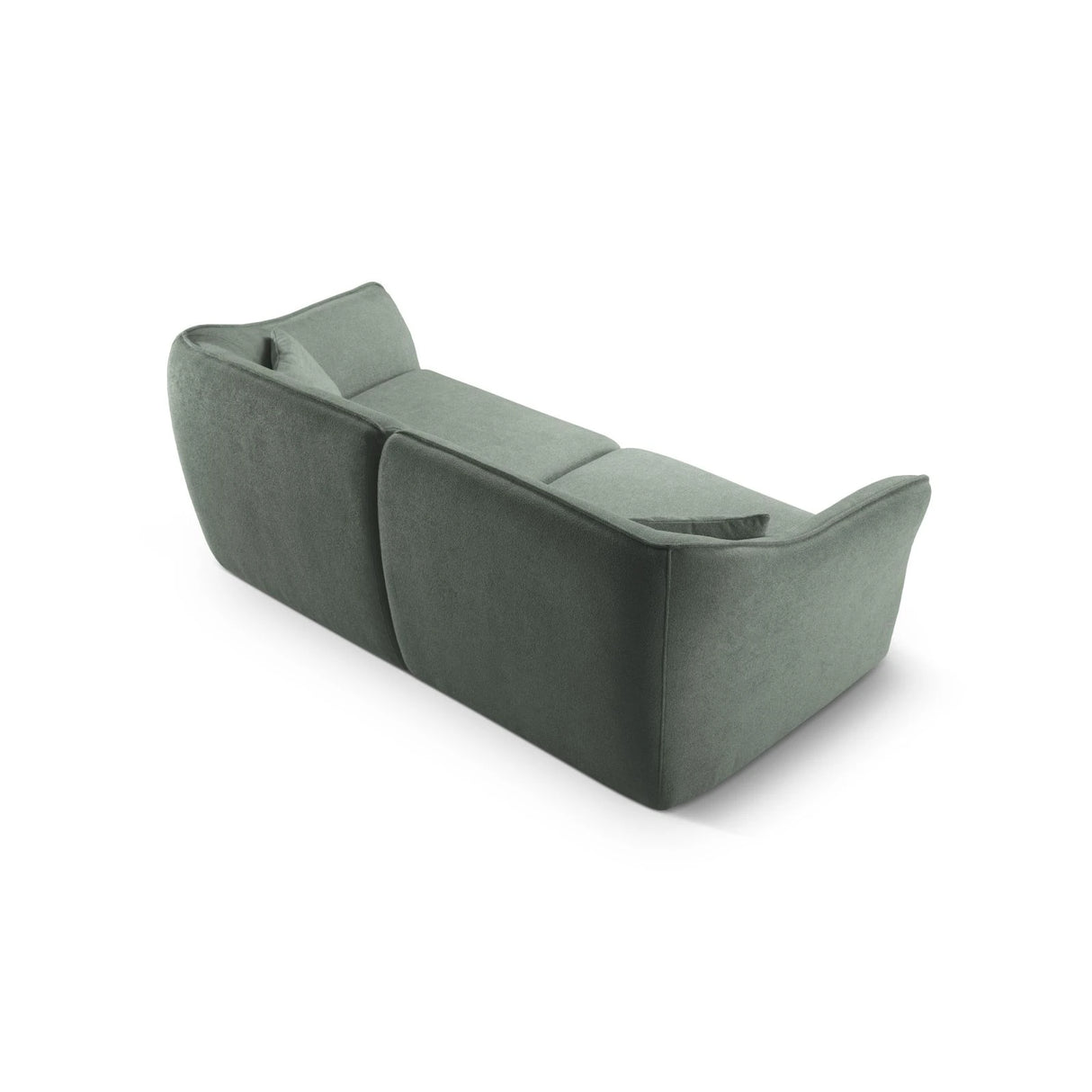 Hailey 3-Sitzer Sofa aus Boucle (Sic5) in Mint, 206x102 cm – Bild 5