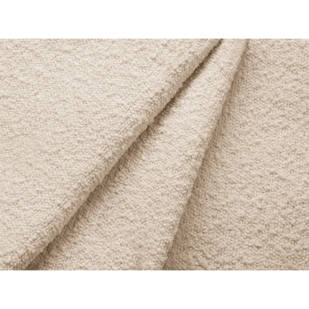 Iga Sessel aus Boucle (Baloo 2074) in Beige, 95x87 cm – Bild 5