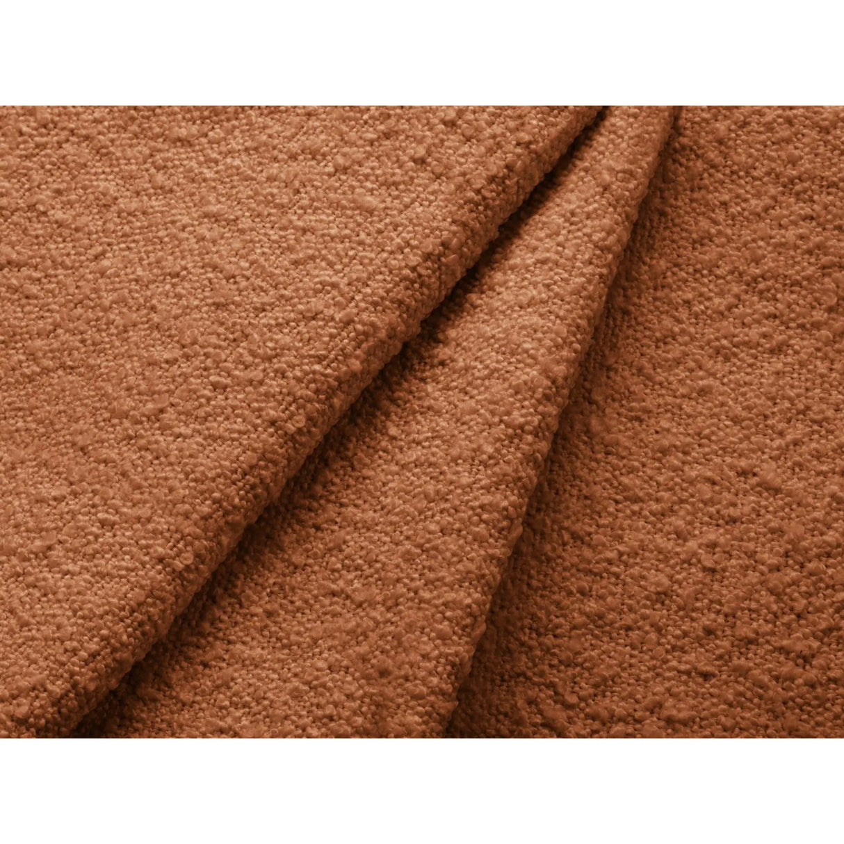 Iga Sessel aus Boucle (Baloo 2078) in Terrakotta, 95x87 cm – Bild 5