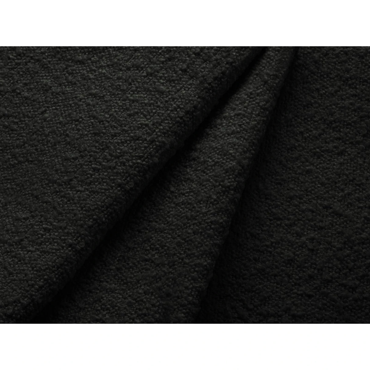 Iga Sessel aus Boucle (Baloo 2082) in Schwarz, 95x87 cm – Bild 5
