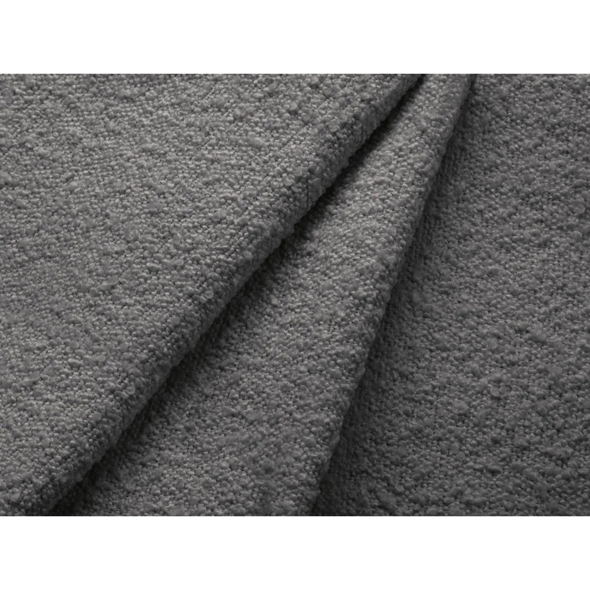 Iga Sessel aus Boucle (Baloo 2083) in Dunkelgrau, 95x87 cm – Bild 5