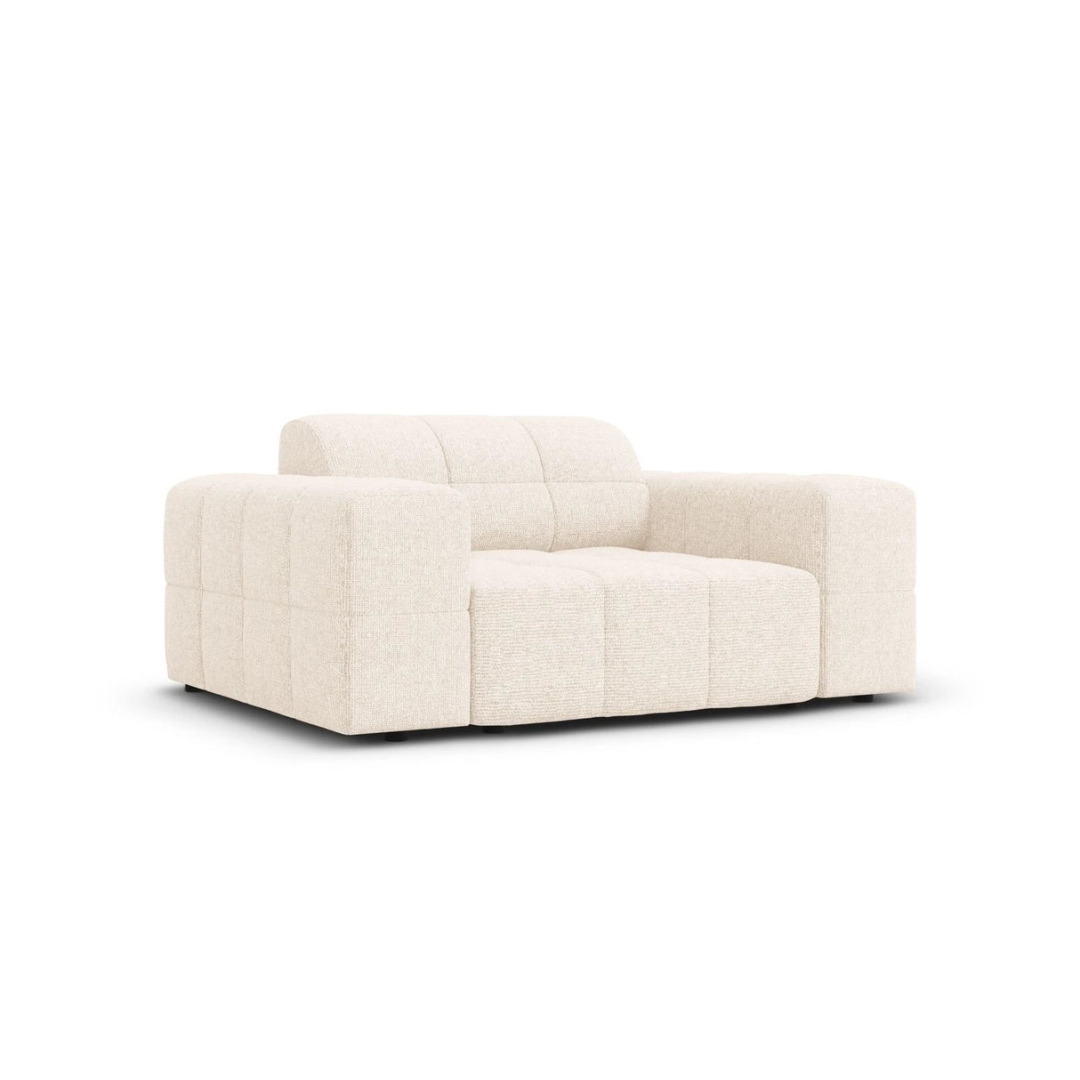 Jennifer Sessel mit Bezug aus Samt oder Chenille, 124x102 cm – Bild 3