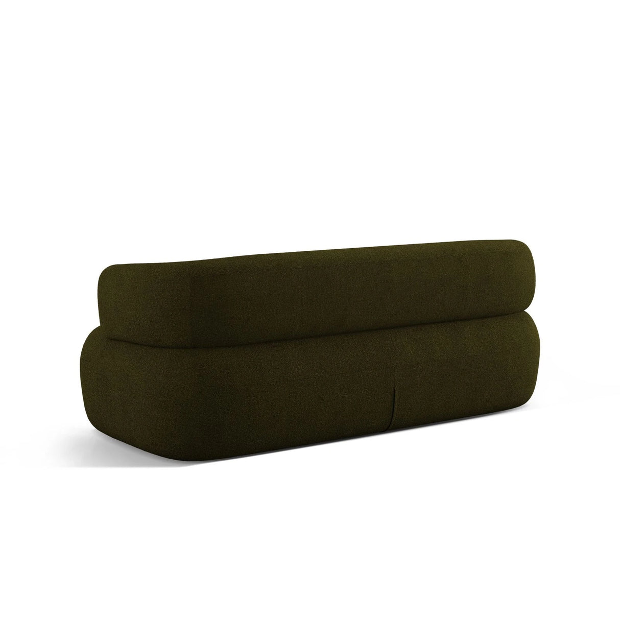 Jenny 2-Sitzer Sofa mit Bezug aus Boucle (ASCOLIGRE) in Grün, 178x90 cm – Bild 5