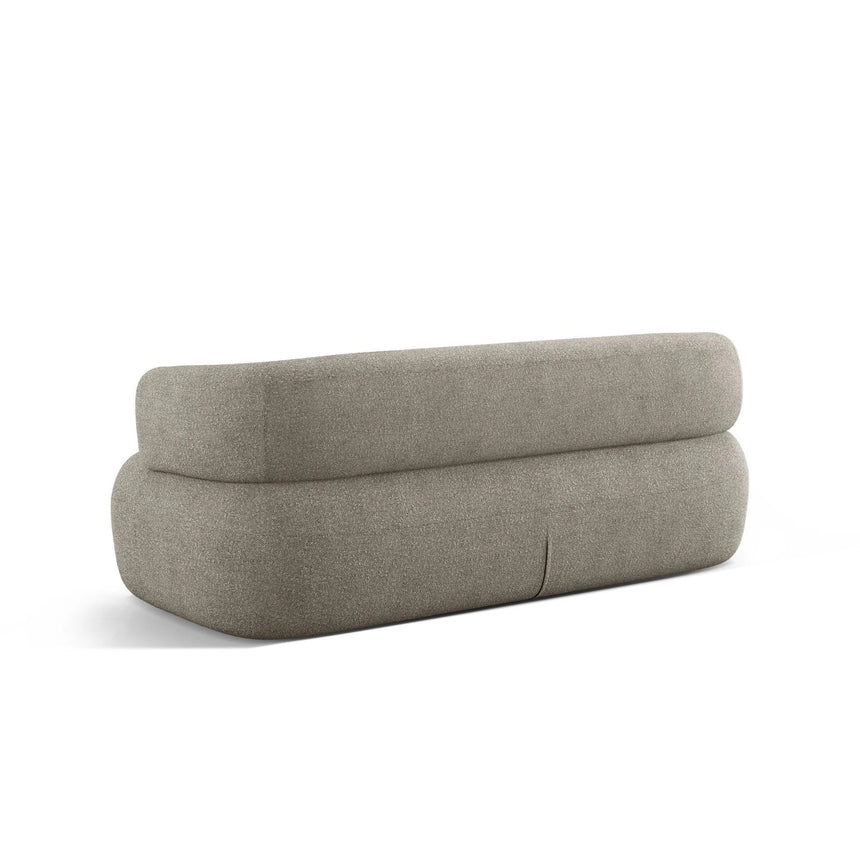 Jenny 2-Sitzer Sofa mit Bezug aus Boucle (ASCTOFE) in Hellgrau, 178x90 cm – Bild 5