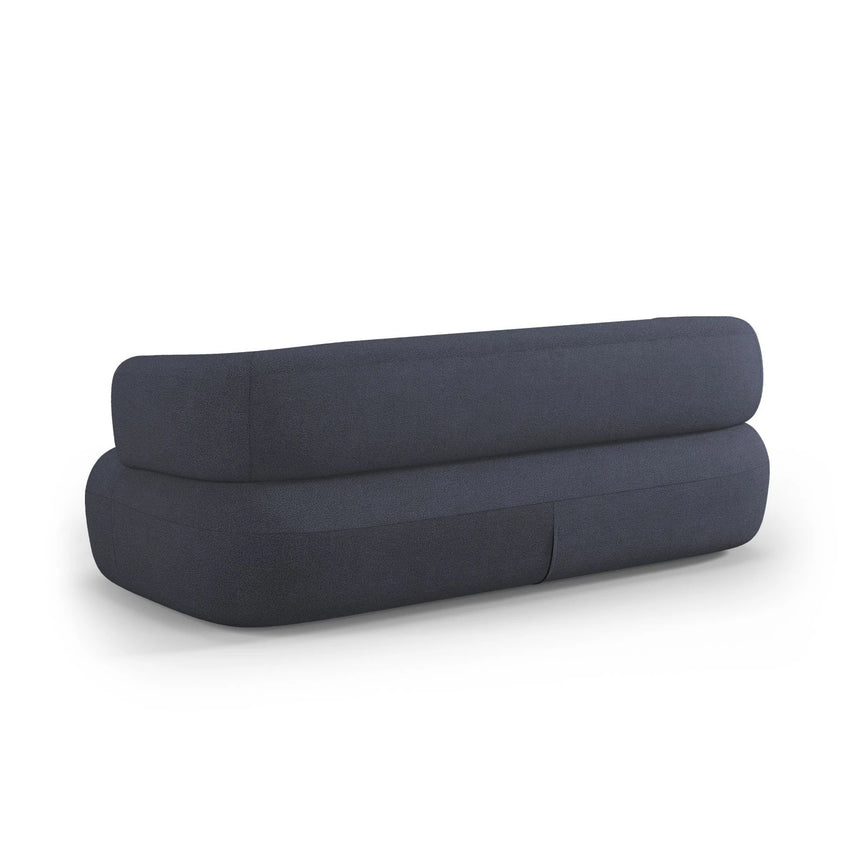 Jenny 2-Sitzer Sofa mit Bezug aus Boucle (NoN79) in Dunkelblau, 178x90 cm – Bild 5