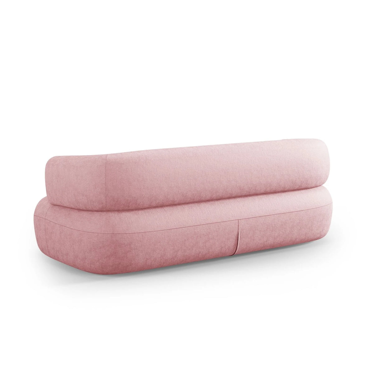 Jenny 2-Sitzer Sofa mit Bezug aus Chenille (PeHa63) in Rosa, 178x90 cm – Bild 4