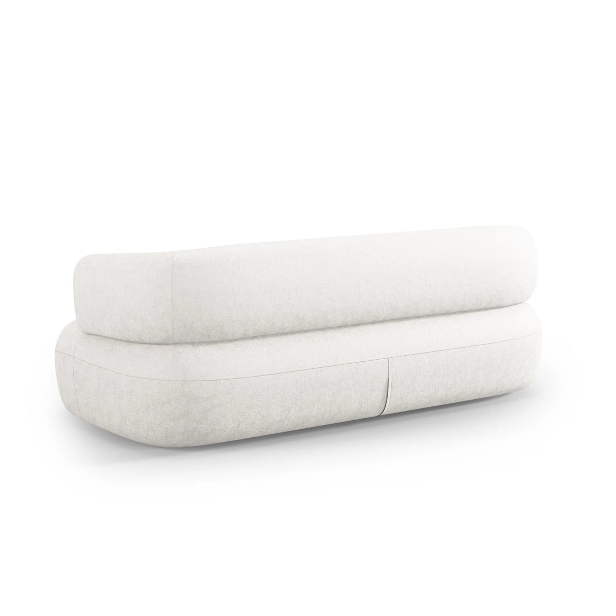 Jenny 2-Sitzer Sofa mit Bezug aus Samt, Boucle oder Chenille, 178x90 cm – Bild 4