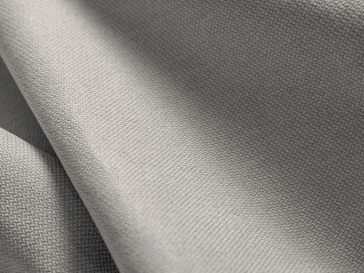 Jodie 3-Sitzer Ecksofa Links mit Schlaffunktion und Bettkasten mit Bezug aus Strukturierter Stoff (Meg363) in Hellgrau, 246x151 cm – Bild 3