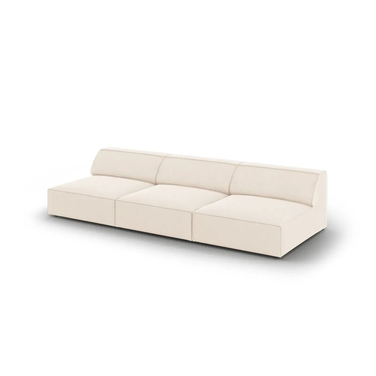 Jodie 3-Sitzer Sofa ohne Armlehnen 240x102 cm - ZEN ZONE Furniture