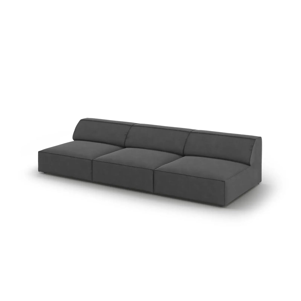 Jodie 3-Sitzer Sofa ohne Armlehnen 240x102 cm - ZEN ZONE Furniture