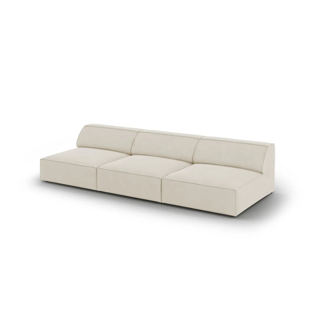 Jodie 3-Sitzer Sofa ohne Armlehnen 240x102 cm - ZEN ZONE Furniture