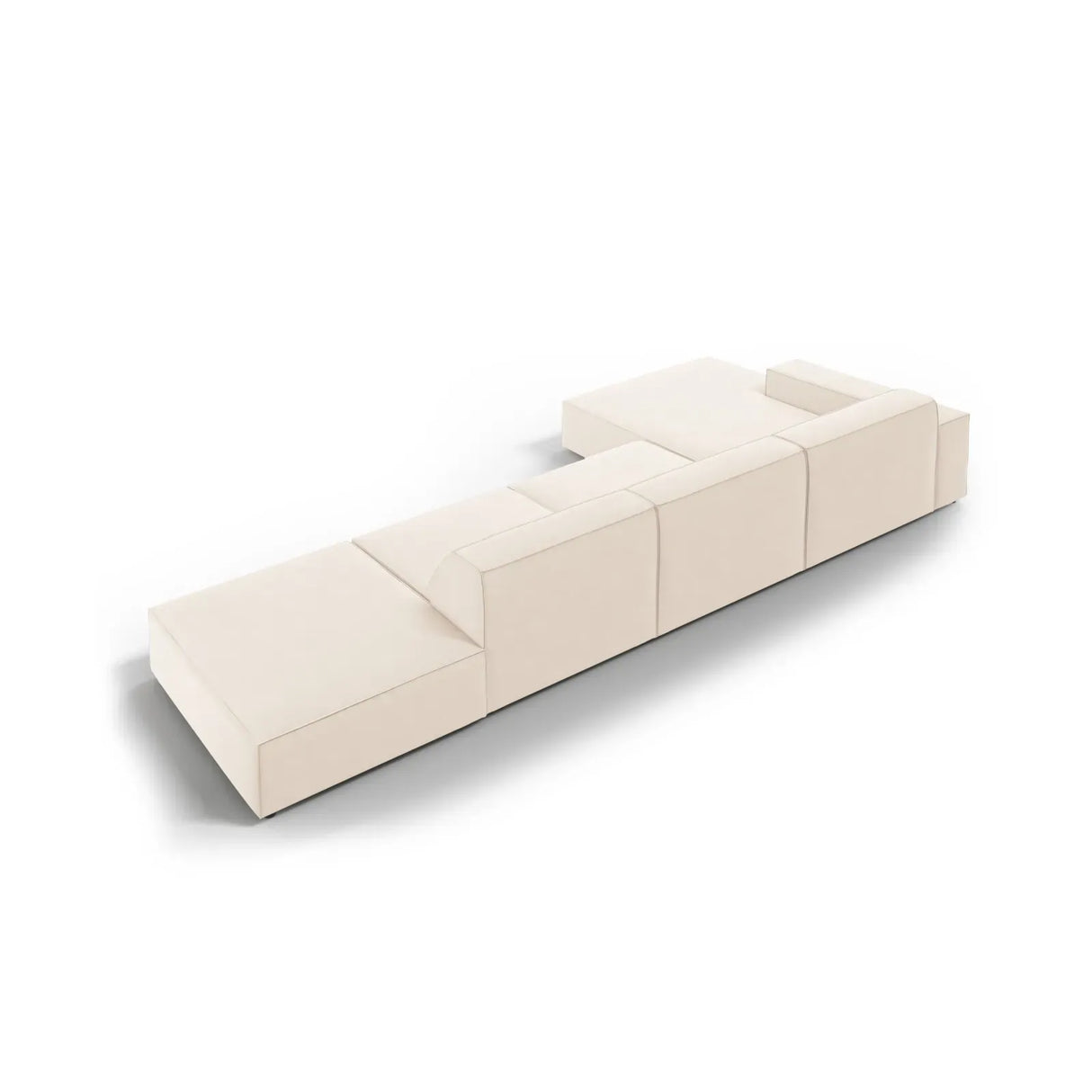 Jodie 4-Sitzer Ecksofa Links 341x166 cm - ZEN ZONE Furniture