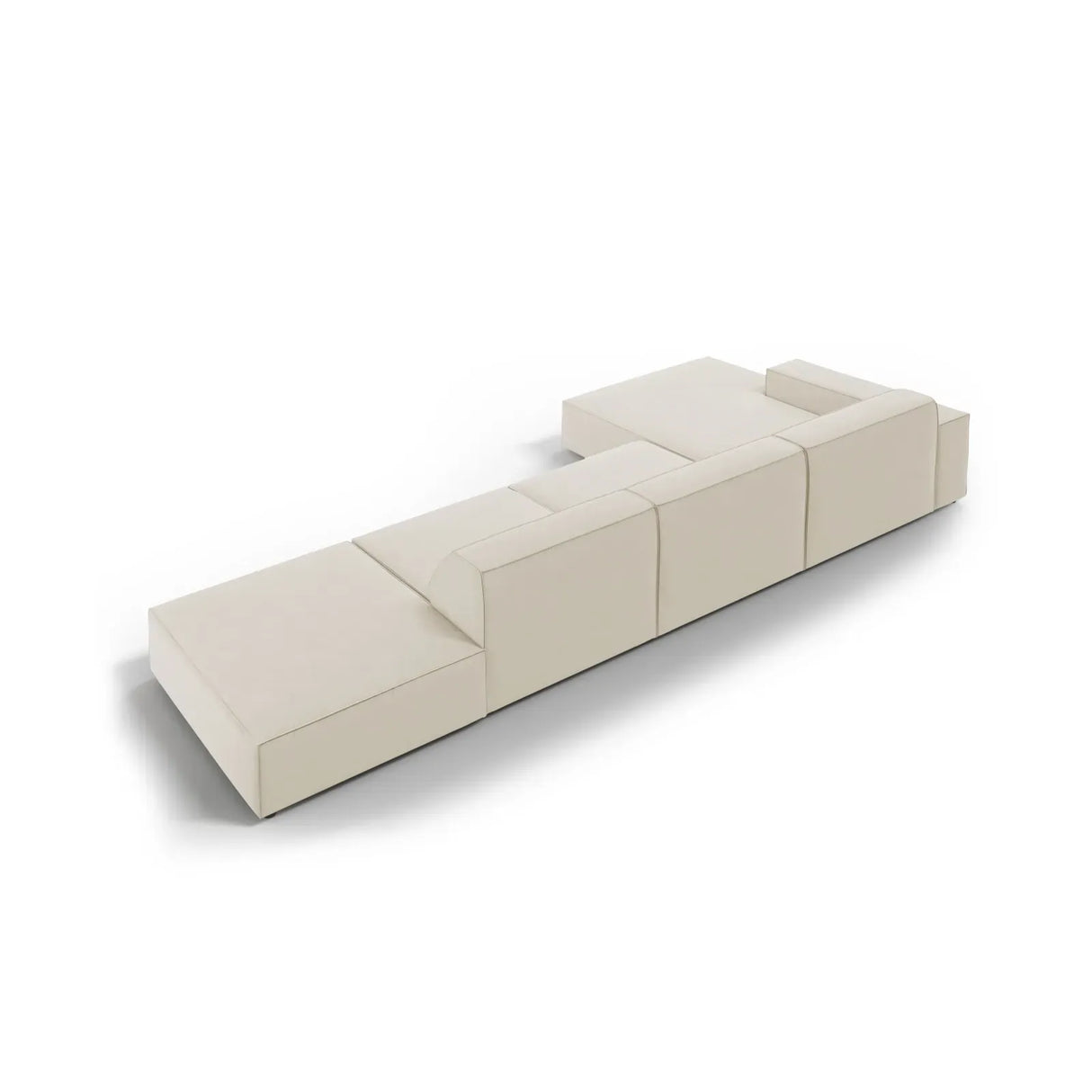 Jodie 4-Sitzer Ecksofa Links 341x166 cm - ZEN ZONE Furniture