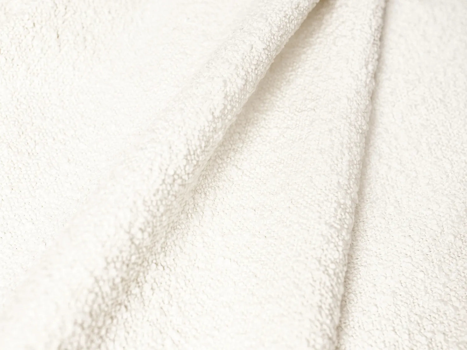 Jodie 4-Sitzer Ecksofa Rechts 341x166 cm aus Boucle (AscNATA) in Beige – Bild 1