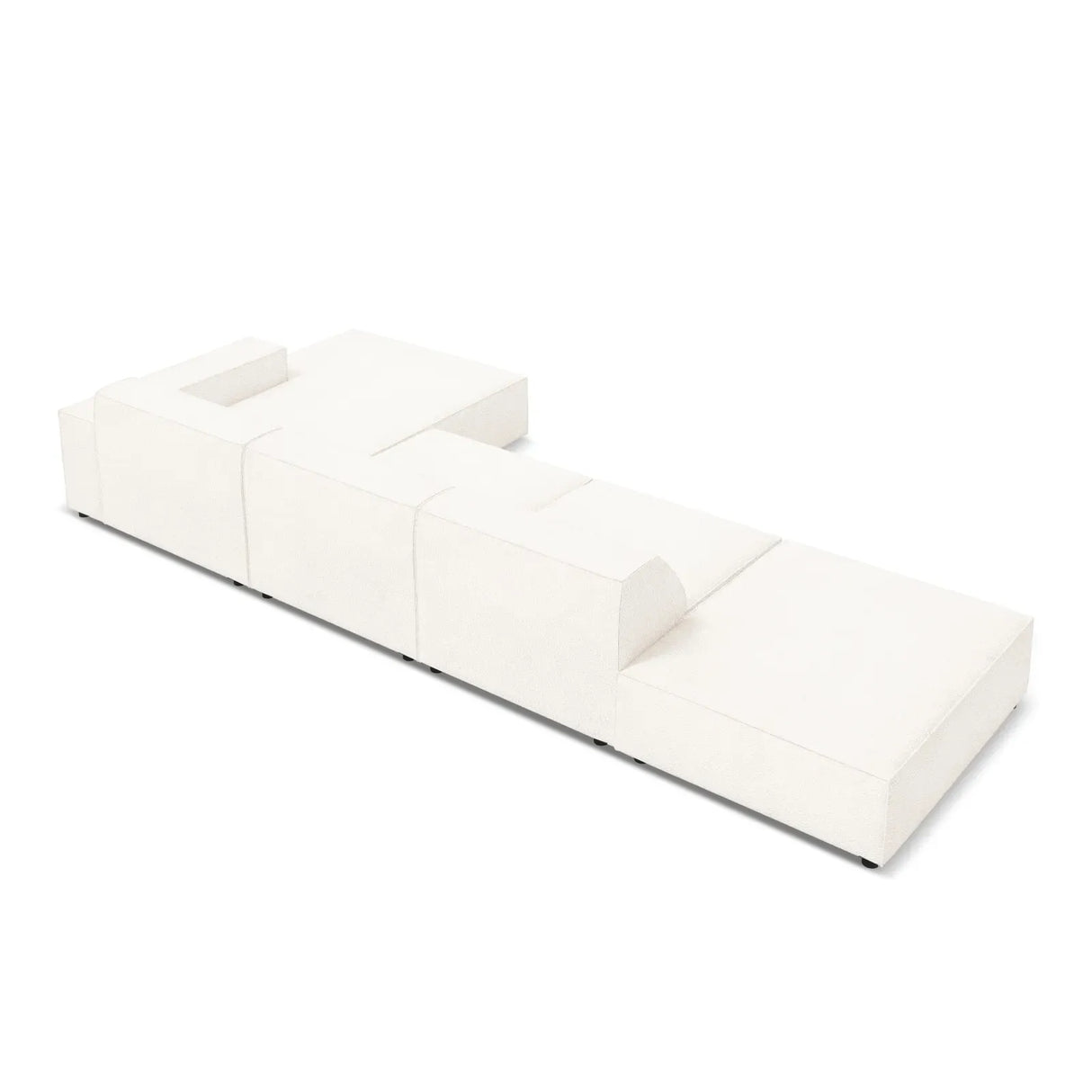 Jodie 4-Sitzer Ecksofa Rechts 341x166 cm - ZEN ZONE Furniture