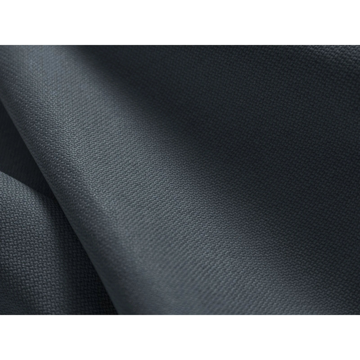 Jodie 5-Sitzer Ecksofa, Rechte Seite, rund, aus Strukturierter Stoff (Meg361) in Blau, 342x166 cm – Bild 6