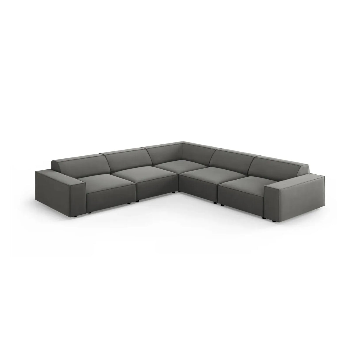Jodie 5-Sitzer Ecksofa symmetrisch, 287x287 cm - ZEN ZONE Furniture