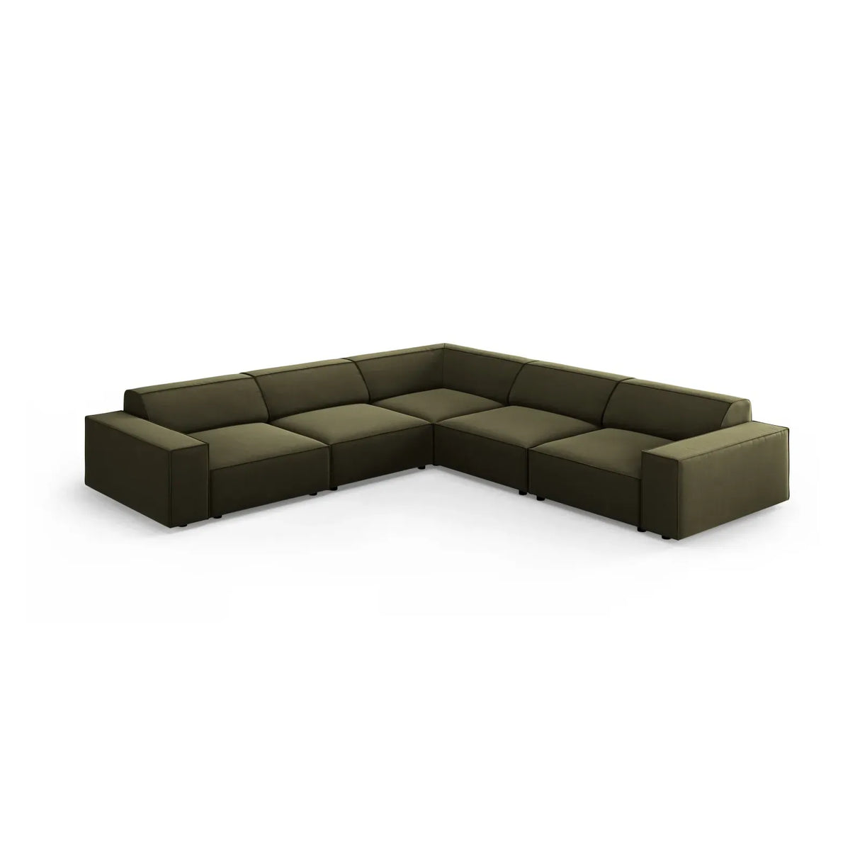 Jodie 5-Sitzer Ecksofa symmetrisch, 287x287 cm - ZEN ZONE Furniture